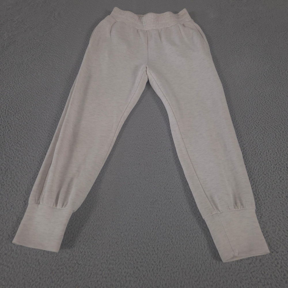 Varley Pants Womens Medium Beige The Slim Cuff Pant 25 DoubleSoft Tapered Jogger